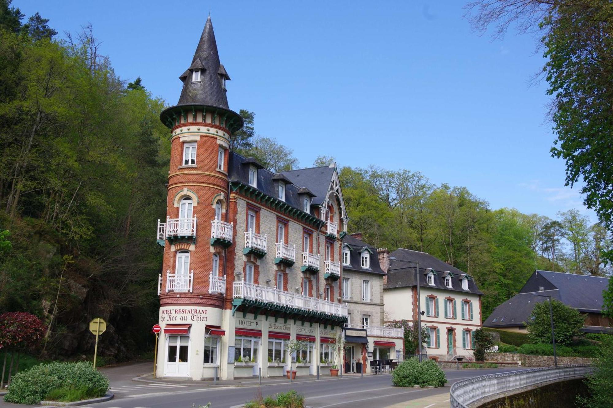 Brit Hotel & Spa Le Roc Au Chien Bagnoles de l'Orne Normandie Экстерьер фото